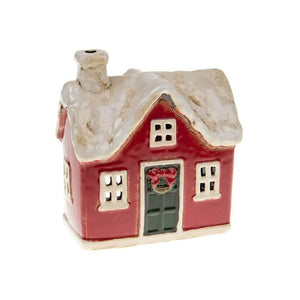 Christmas Traditional House | Village Pottery Tealight Holder