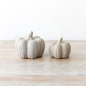 Speckle Pumpkin 12cm | Natural Ceramic Ornament