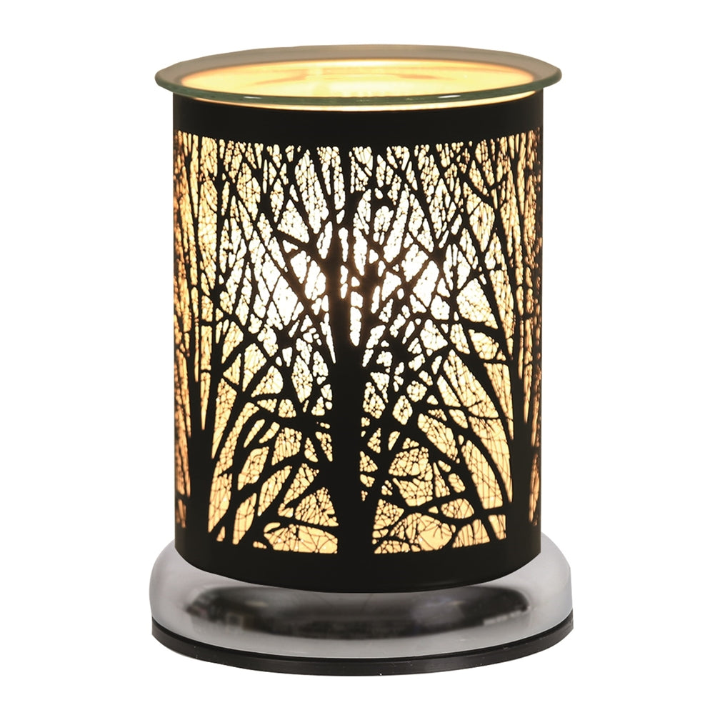 Black Shimmer Forest | Electric Touch Sensitive Wax Burner