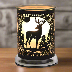 Black Shimmer Stag | Electric Touch Sensitive Wax Burner