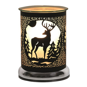 Black Shimmer Stag | Electric Touch Sensitive Wax Burner