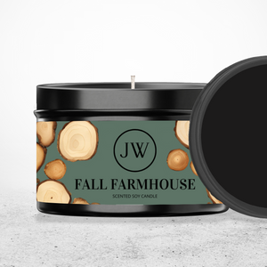 Fall Farmhouse | Limited Edition Soy Tin Candle