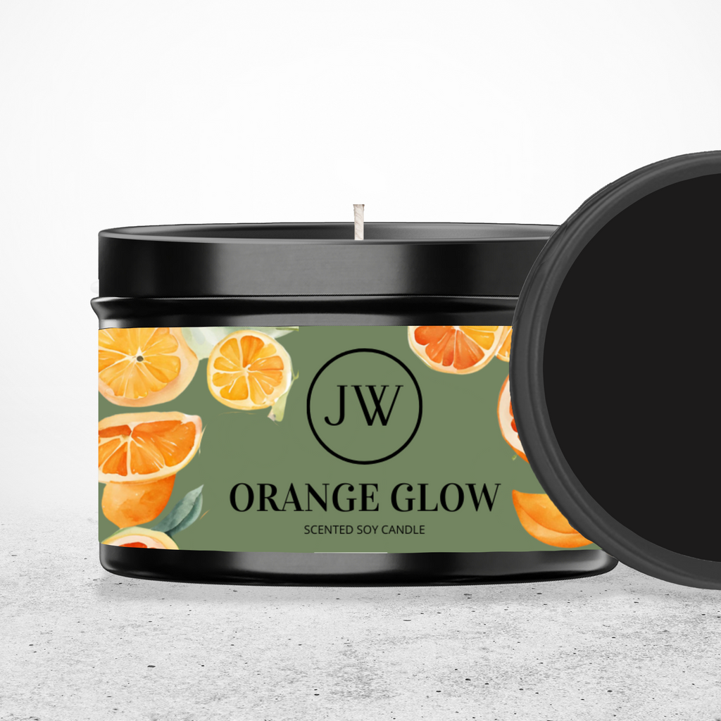 Orange Glow | Limited Edition Soy Tin Candle