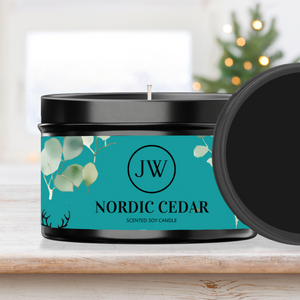 Nordic Cedar | Limited Edition Soy Tin Candle