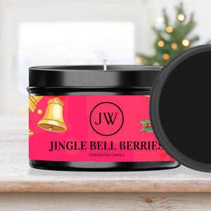 Jingle Bell Berries | Limited Edition Soy Tin Candle