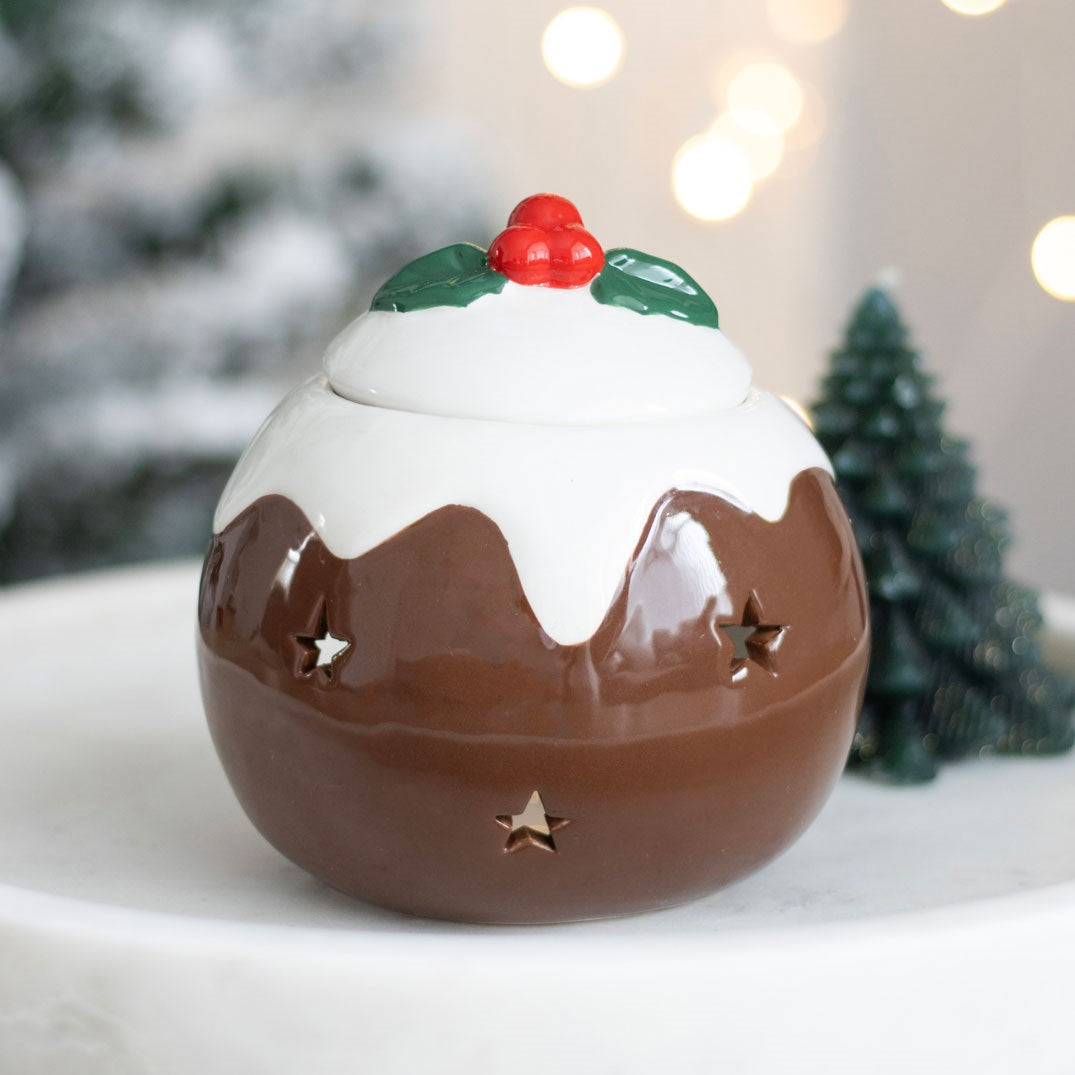 Christmas Pudding | Tealight Wax Burner