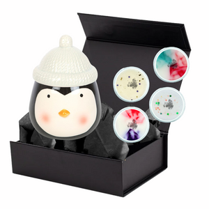 The Penguin Wax Burner & Wax Melts Gift Set