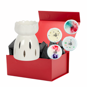 The Festive Lotus Wax Burner & Wax Melts Gift Set