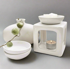 Milan Trio White | Opulence Tealight Burner