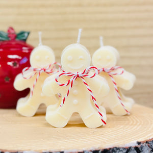 Decorative Christmas Candle Gingerbread