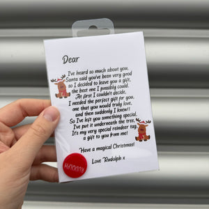 Rudolph's Tag & Card