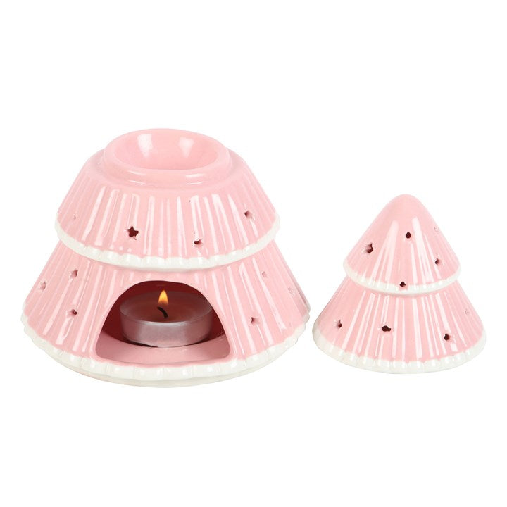 Christmas Tree Pink | Tealight Wax Burner