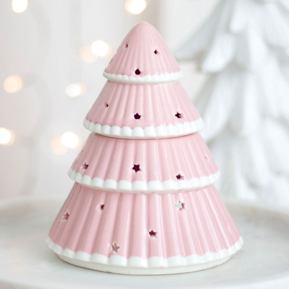 Christmas Tree Pink | Tealight Wax Burner