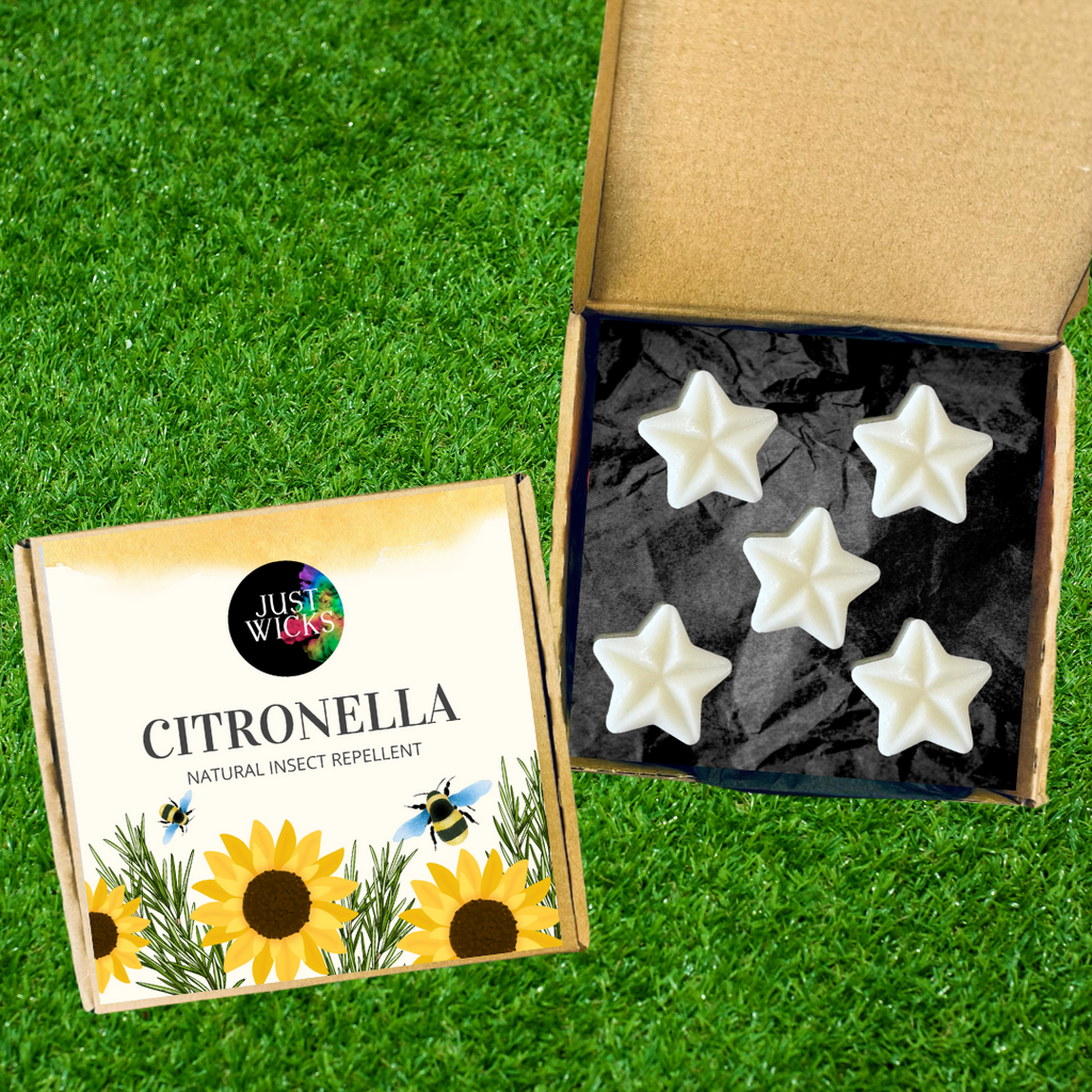 Citronella | Natural Insect Repellent Wax Melt Box