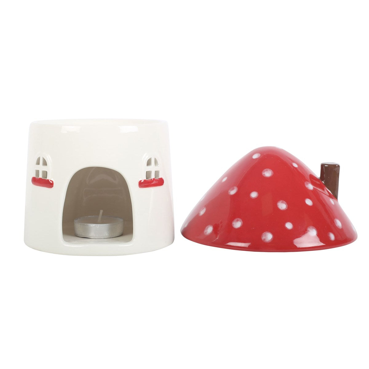 Toadstool House | Tealight Wax Burner