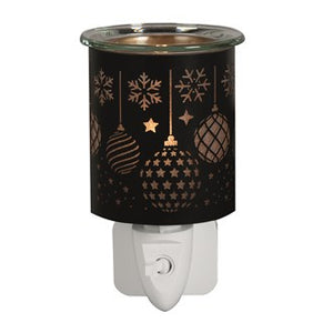 Silhouette Bauble Black | Mini Plug In Burner