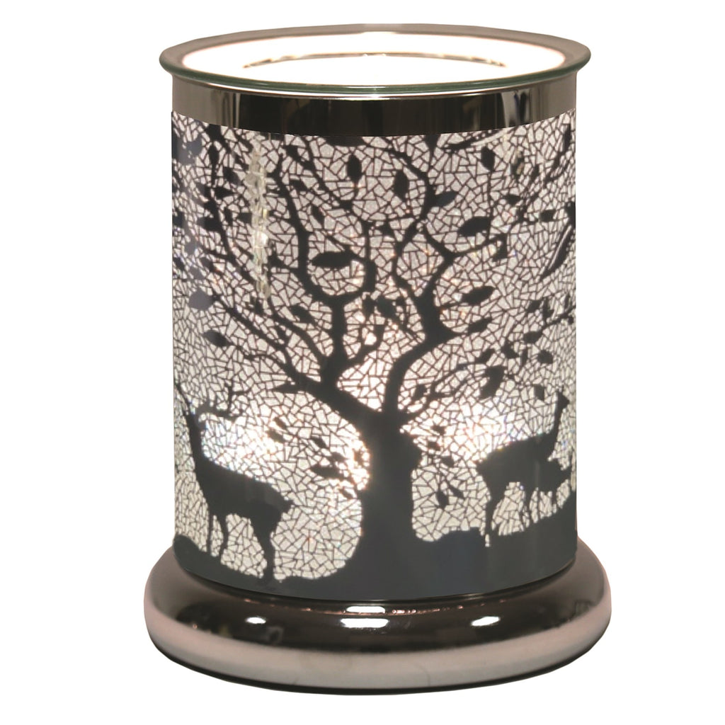 Chrome Shimmer Stag | Electric Touch Sensitive Wax Burner